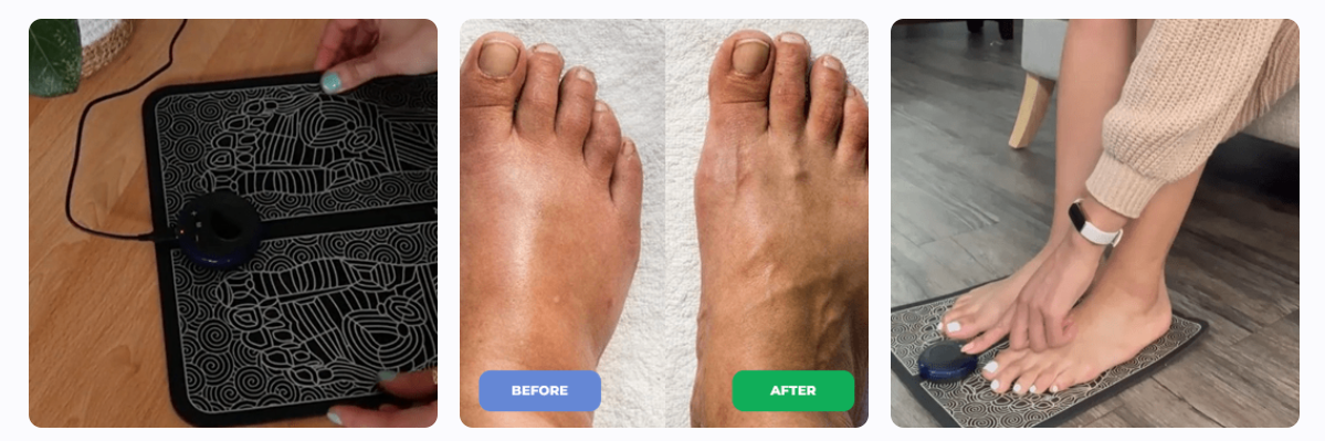 Ryoku EMS Foot Massager Customer Reviews