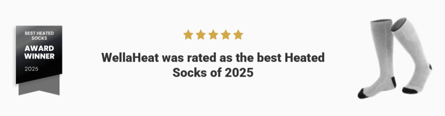 WellaHeat Heated Socks Certified