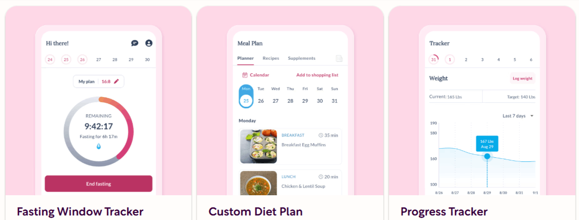 Reverse Health Nutrition App Features