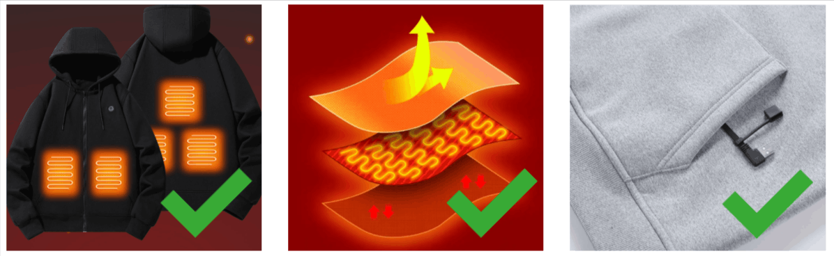 Zerofri Heated Hoodie Benefits