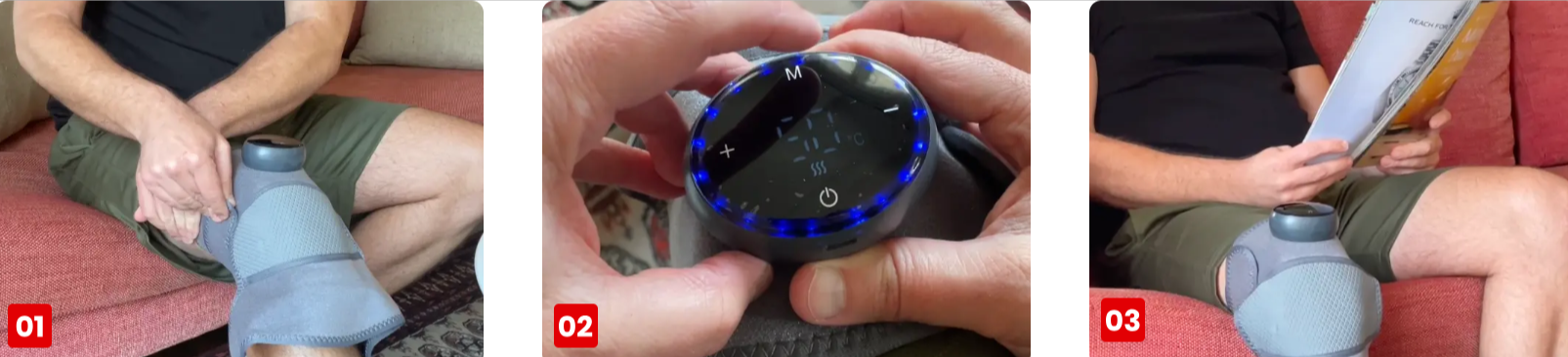 Glokore Knee Massager Uses