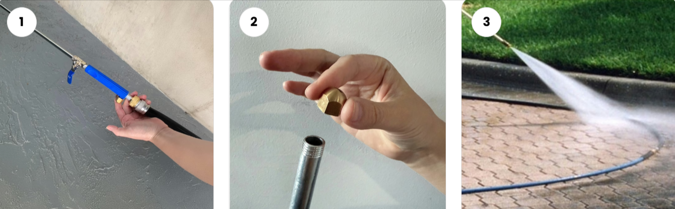 JetHose Pressure Nozzle How To Use