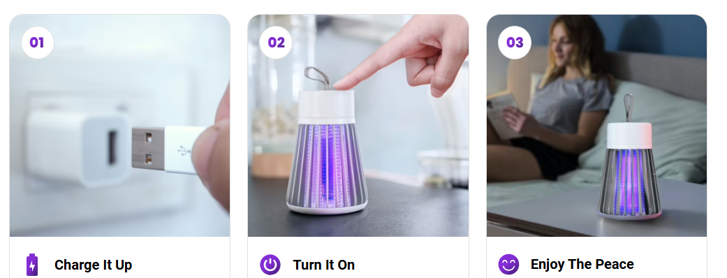 MosqiShock Mosquito Zapper How to use